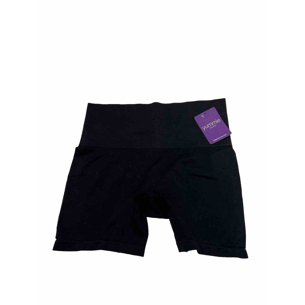 Yummie Size L / XL Black Seamless Boy Short Shapewear Shorts NWT